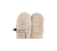 Mittens without thumbs made of wool (Merino) with a cashmere feel