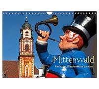 Mittenwald - Pearl of the Werdenfelser Land UK-Version (Wall Calendar 2026 DIN A4 Landscape), CALVENDO 12 Month Wall Calendar
