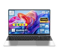 MITUNTUN 15.6 Inch Laptop Computer, 2025 Window 11 Pro Lap Top 16GB RAM 512GB SSD, M3-6Y30, Backlit Keyboard, FHD 1920 * 1080 Screen, Office 365, 5000mAh, WiFi 5 BT 4.2, UHD Graphics