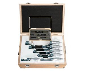 Mitutoyo 103-913-50 Outside Micrometer Set, 0-150 mm