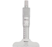 Mitutoyo 128-101 Fixed Rod Depth Micrometer 0-25mm, Pink