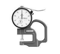 Mitutoyo 7301A Dial Thickness Gage, 0-10mm Range, ±15µm Accuracy, 0.01mm Graduation, 1.4N or Less Measuring Force