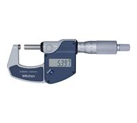 Mitutoyo Digital Outside Micrometer without Data Output, Measuring range 0 - 25 mm (1 Piece) 101166179