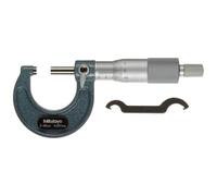 Mitutoyo MIT103-129 Micrometer with 0.001mm Graduation, 0mm-25mm Range