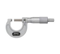 Mitutoyo MIT103-138 Micrometer, 25mm-50mm Range | 0,01 mm, carbide faces, supplied in case
