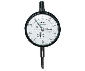 MITUTOYO STANDARD DIAL INDICATOR FLAT BACK (0～10mm) 2046AB