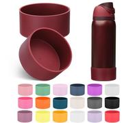 Mity rain 2PCS Silicone Boot for Owala FreeSip Water Bottle 32oz | Anti-Slip Protective Sleeve Bottom Bumper Protector for FreeSip Stainless Steel Water Bottles Accessories