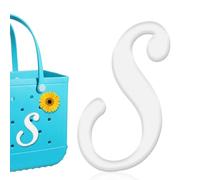 Mity rain Letter Charms for Bogg Bag，Alphabet Lettering Accessories