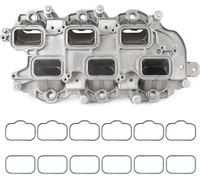 MITZONE Automotive Aluminum Intake Manifold Compatible With 2011-2020 Chevy Dodge Jeep RAM V6 3.6L Grand Cherokee Wrangler Grand Caravan Journey Charger Avenger Town & Country 200 300 1500