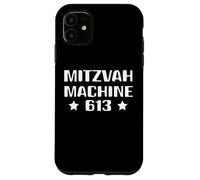 Mitzvah Machine Torah Life 613 Commandments Jewish Hebrew Case for iPhone 11