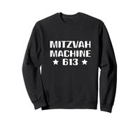 Mitzvah Machine Torah Life 613 Commandments Jewish Hebrew Sweatshirt