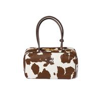 Miu Miu Beau leather tote bag - White One Size