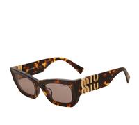 Miu Miu Eyewear Women's 09WS Sunglasses Honey Havana/Light Purple Brown