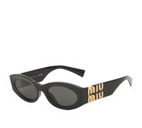 Miu Miu Eyewear Women's 11WS Sunglasses Black/Dark Grey