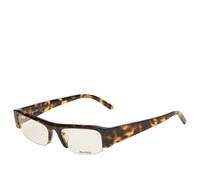 Miu Miu Eyewear Women's B07S Sunglasses Honey Havana/Clear Blue Light Filter