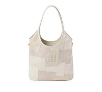 Miu Miu Ivy leather patchwork bag - White One Size
