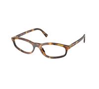 Miu Miu MU 01ZV 14L1O1 Woman Optical frames Acetate Turtle Transparent Round Normal