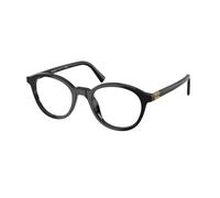 Miu Miu MU 02WV 16K1O1 Woman Optical frames Acetate Black Round Normal