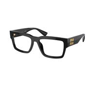 Miu Miu MU 02XV 1AB1O1 Woman Optical frames Acetate Black Squared Normal