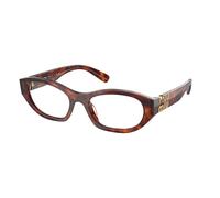 Miu Miu MU 03WV 21C1O1 Woman Optical frames Acetate Havana Geometric Normal