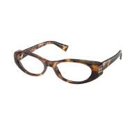 Miu Miu MU 03ZV 14L1O1 Woman Optical frames Acetate Turtle Transparent Round Normal