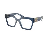 Miu Miu MU 04UV 08Q1O1 Woman Optical frames Acetate Blue Squared Normal