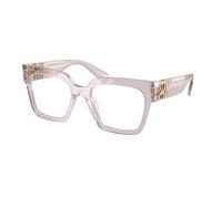 Miu Miu MU 04UV 12W1O1 Woman Optical frames Acetate Violet Squared Normal