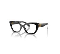 Miu Miu MU 05VV 1AB1O1 Woman Optical frames Acetate Black Cat Eye Normal