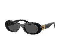 Miu Miu Sunglasses MU 06ZS 1AB5S0 Black grey Woman