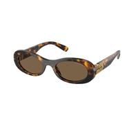 Miu Miu MU 06ZS VAU06B Woman Sunglasses Acetate Turtle Brown Round Normal