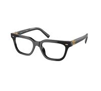 Miu Miu MU 07XV 16K1O1 Woman Optical frames Acetate Black Squared Normal