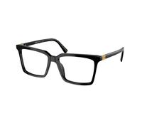 Miu Miu MU 08XV 16K1O1 Woman Optical frames Acetate Black Squared Normal