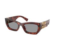 Miu Miu MU09WS 21C40O Womenâs Sunglasses Tortoiseshell Size 53