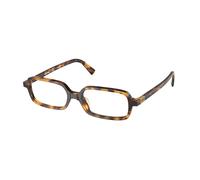 Miu Miu MU 11ZS 14L08N Woman Sunglasses Acetate Turtle Transparent Squared Normal