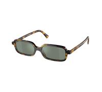 Miu Miu MU 11ZS VAU04M Woman Sunglasses Acetate Turtle Green Squared Normal