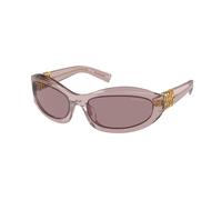 Miu Miu MU 14ZS 12W20I Woman Sunglasses Acetate Violet Brown Geometric Normal