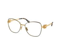 Miu Miu MU 50XV KUI1O1 Woman Optical frames Metal Black Pilot Normal