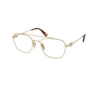 Miu Miu MU 51WV ZVN1O1 Woman Optical frames Metal Gold Squared Normal