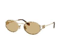 Miu Miu MU52YS ZVN10R Womenâs Sunglasses Gold Size 54