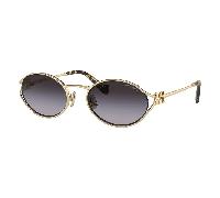 Miu Miu Sunglasses MU 52YS ZVN5D1 Gold grey Woman