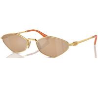 Miu Miu Woman Sunglass MU 56ZS - Frame color: Gold, Lens color:
