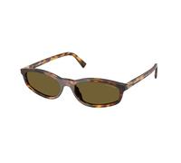 Miu Miu MU A06S 14L09Z Woman Sunglasses Acetate Turtle Brown Geometric Normal