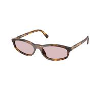 Miu Miu MU A06S 14L4I0 Woman Sunglasses Acetate Turtle Pink Geometric Normal