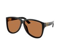 Miu Miu MU A08S 16K90Q Woman Sunglasses Acetate Black Brown Pilot Normal