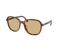 Miu Miu MU B01S 26E10R Woman Sunglasses Acetate Brown Yellow Pillow Normal