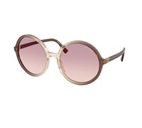 Miu Miu MU B02S 25G40S Woman Sunglasses Acetate Brown Violet Round Normal Shaded