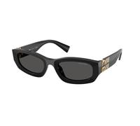 Miu Miu MU B04S 16K08Z Woman Sunglasses Acetate Black Grey Geometric Normal