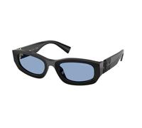 Miu Miu MU B04S 16K30U Woman Sunglasses Acetate Black Blue Geometric Normal