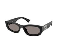 Miu Miu MU B04S 16K80Q Woman Sunglasses Acetate Black Grey Geometric Normal