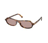 Miu Miu MU B10SU 14L20I Woman Sunglasses Acetate Turtle Brown Geometric Normal